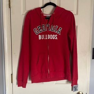 NEW Georgia Bulldogs Zip Up